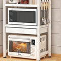 2/3 Tier Microwave Stand,Microwave Oven Rack with 4 Storage Boxes and 4 Hooks,Kitchen Bakers Rack with Sliding Drawer,Microwave Rack for Kitchen Living Dining(23.23 * 15.28 * 33.07in, A)