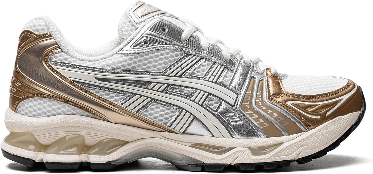 ASICS Mens Gel-Kayano 14 Olympic Medals White/Cream 1203A537 104 - Size 8.5