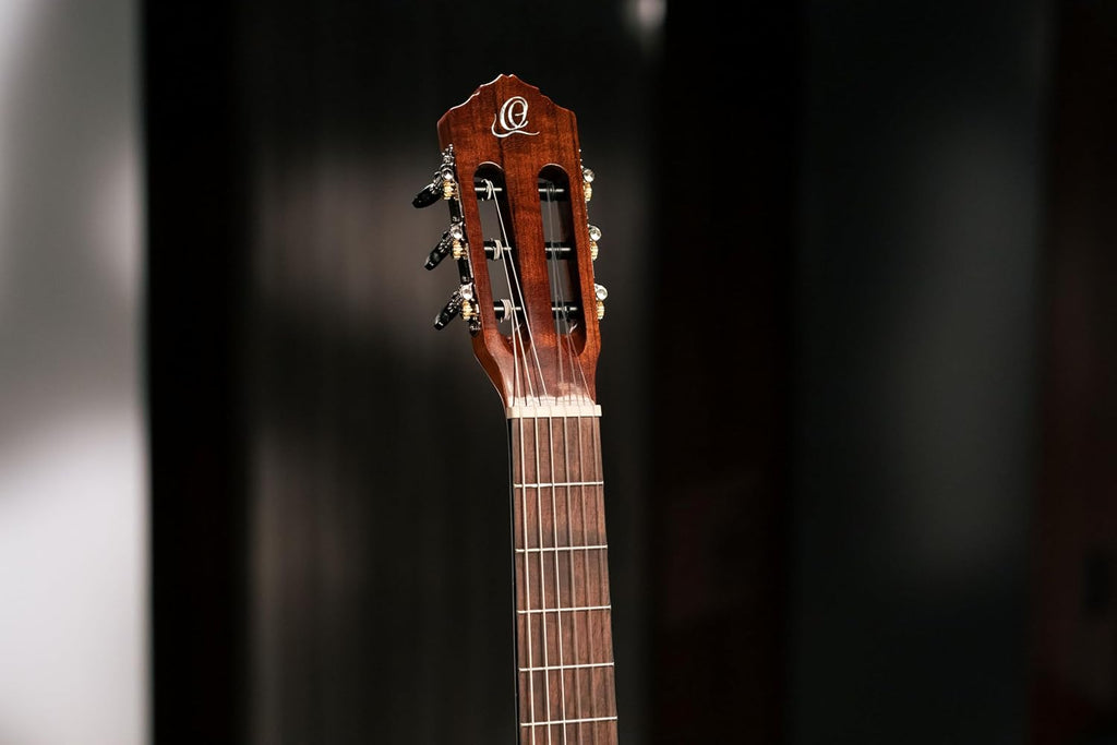 Ortega Student Series Full Size 6-String Nylon Classical Guitar, Gloss Spruce Top (RST5)