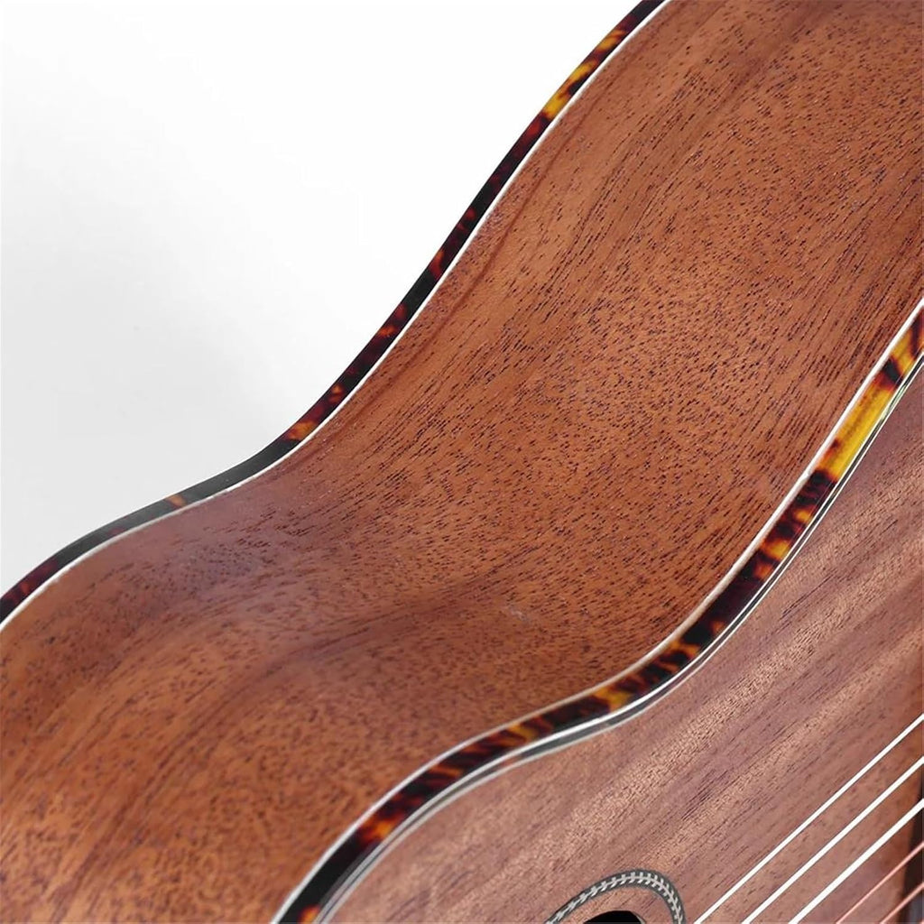 Adult Ukulele 28 Inch Ukulele Mahogany 6 Nylon String Small Classical Guitar Suitable For Outdoor Performances