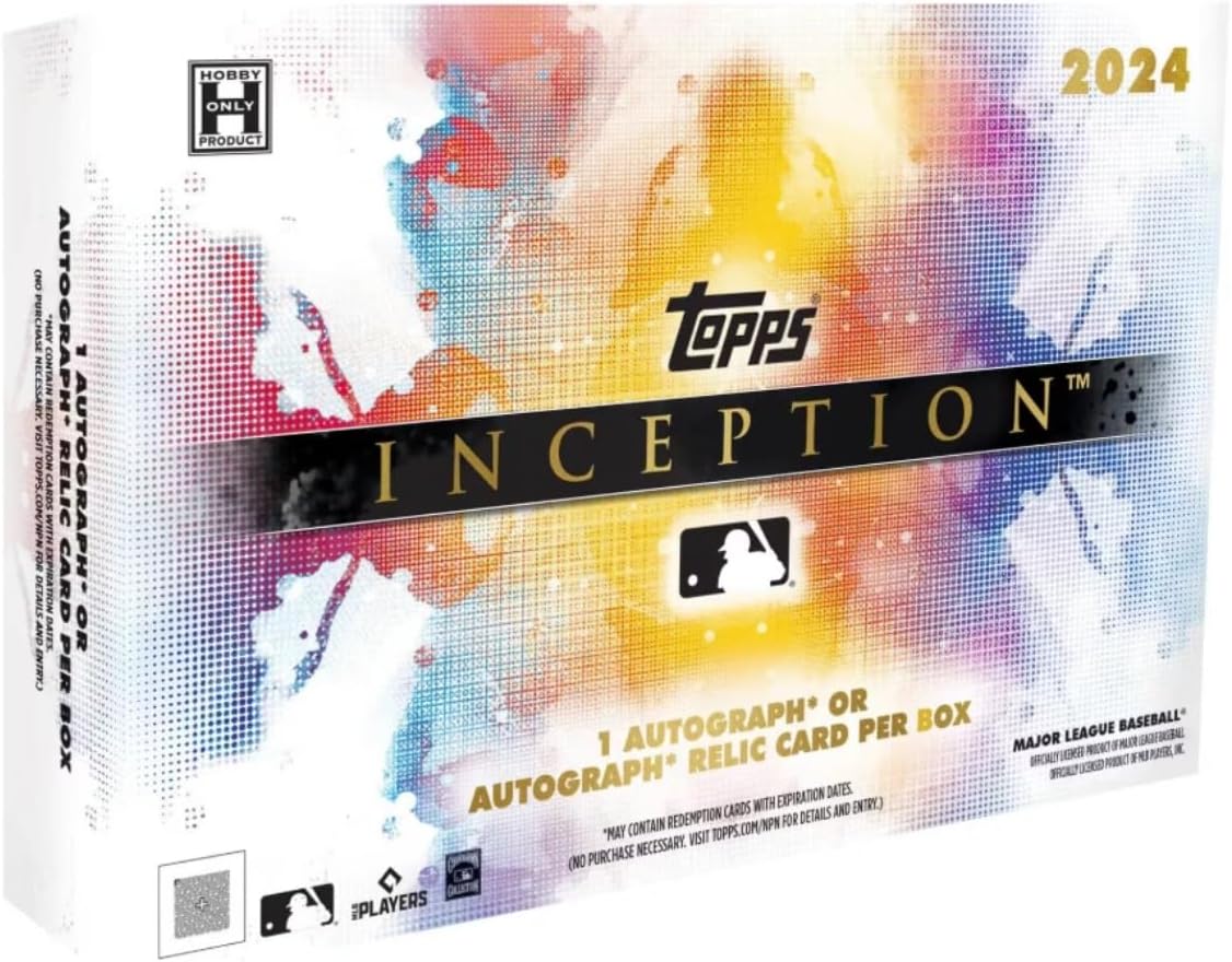 2024 Topps Inception Baseball Sealed Hobby Box (1 Auto Or Auto Relic Per Box)