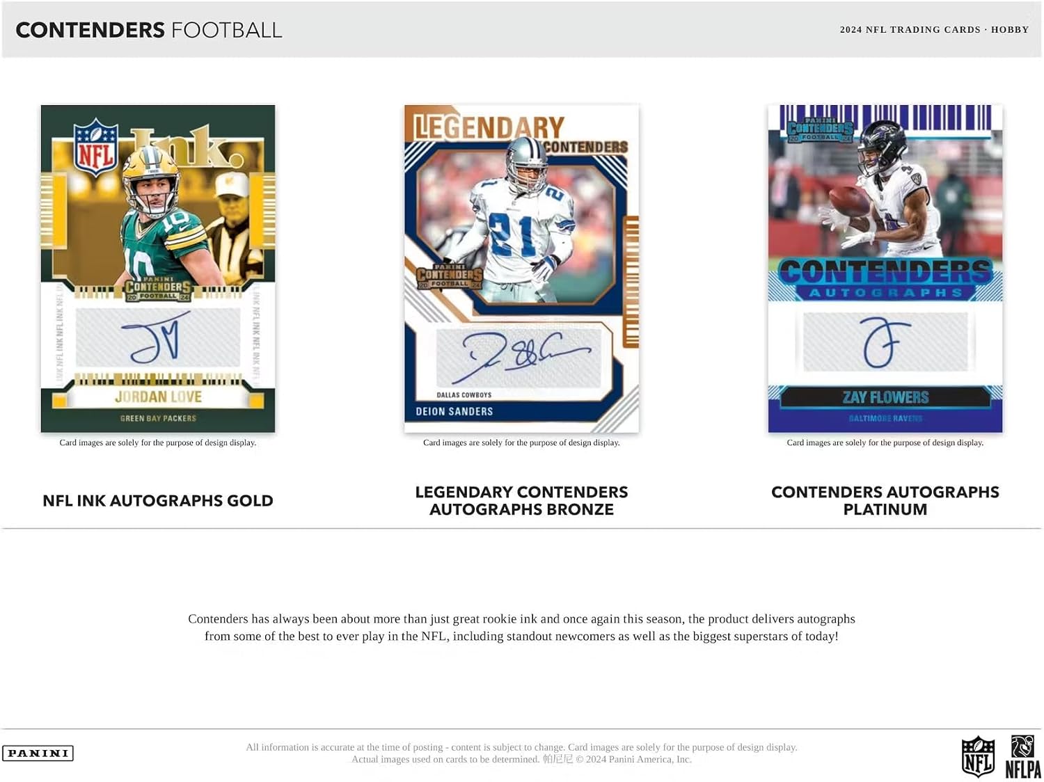 2024 Panini Contenders Football Hobby Box