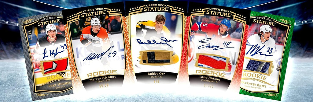 2024/25 Upper Deck Stature Hockey HOBBY box (5 cards/bx)