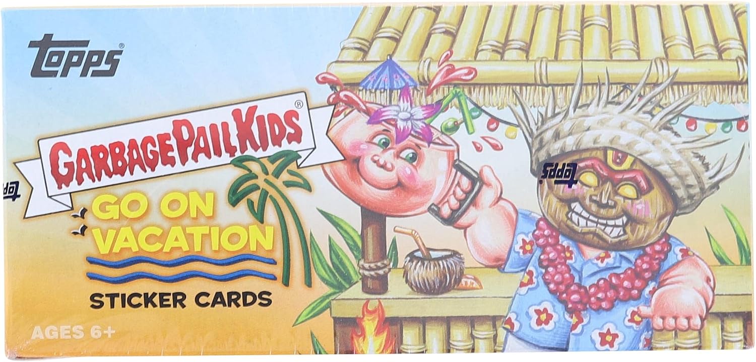 2021 Topps Garbage Pail Kids Go On Vacation Hobby Box