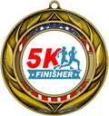 All Quality 5K Finisher Wreath Design Medal
