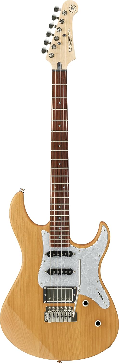 Yamaha Pacifica PAC612VIIX Electric Guitar; Yellow Natural Stain