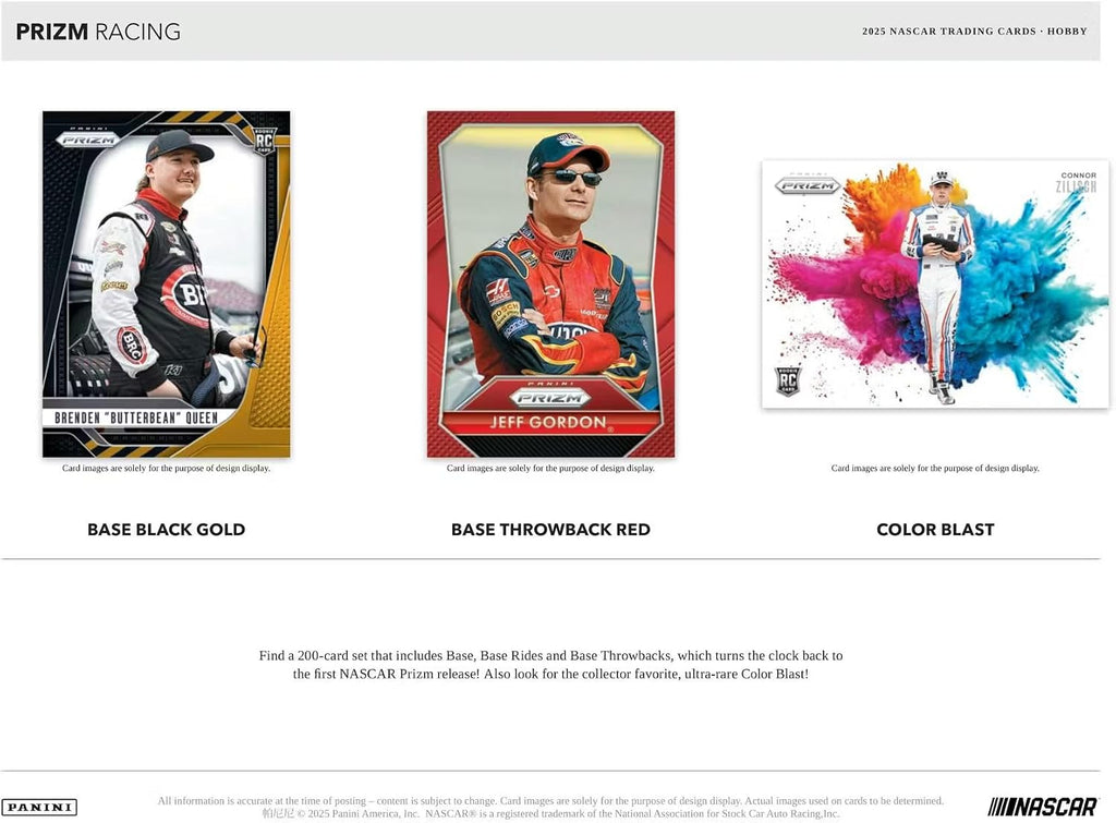 Panini 2025 Prizm NASCAR Racing Hobby Box