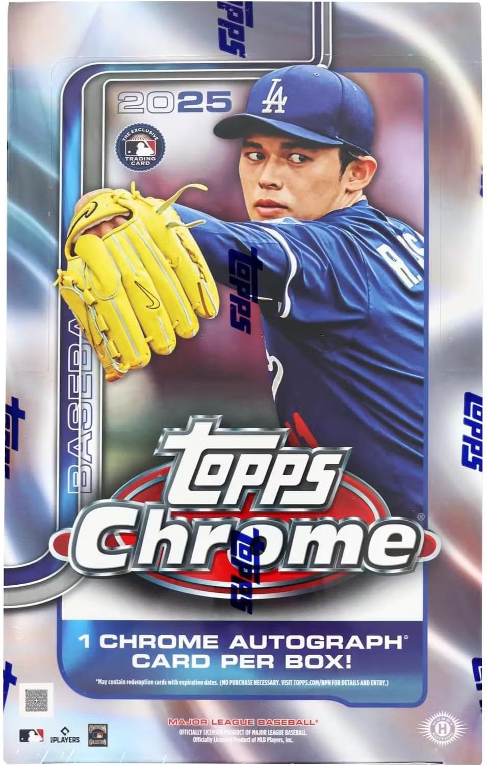 2025 Topps Chrome Baseball HOBBY box (12 pks/bx)