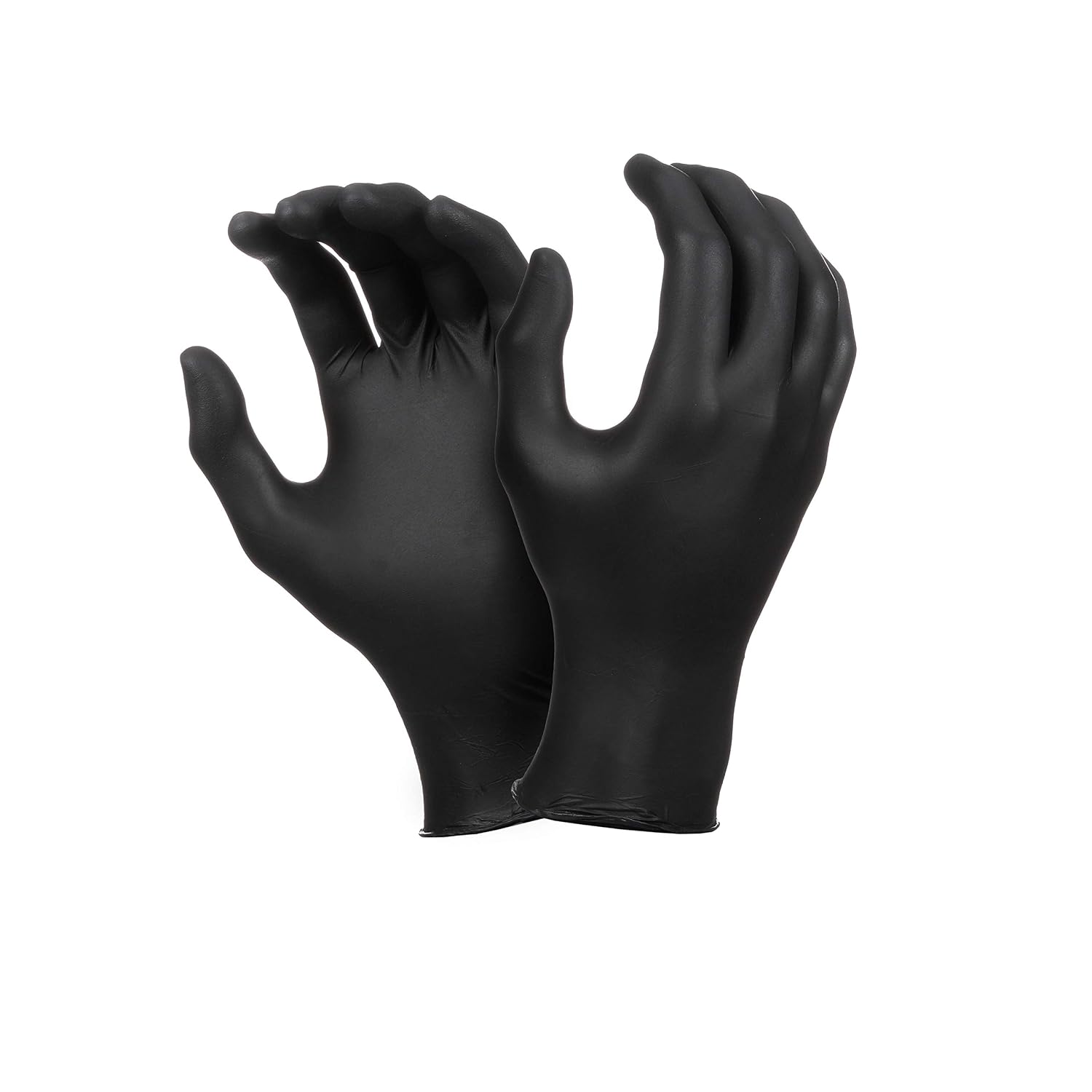 Ansell MICROFLEX MidKnight MK-296 Exam Standard Gloves - Size L, Black (Case of 1000)