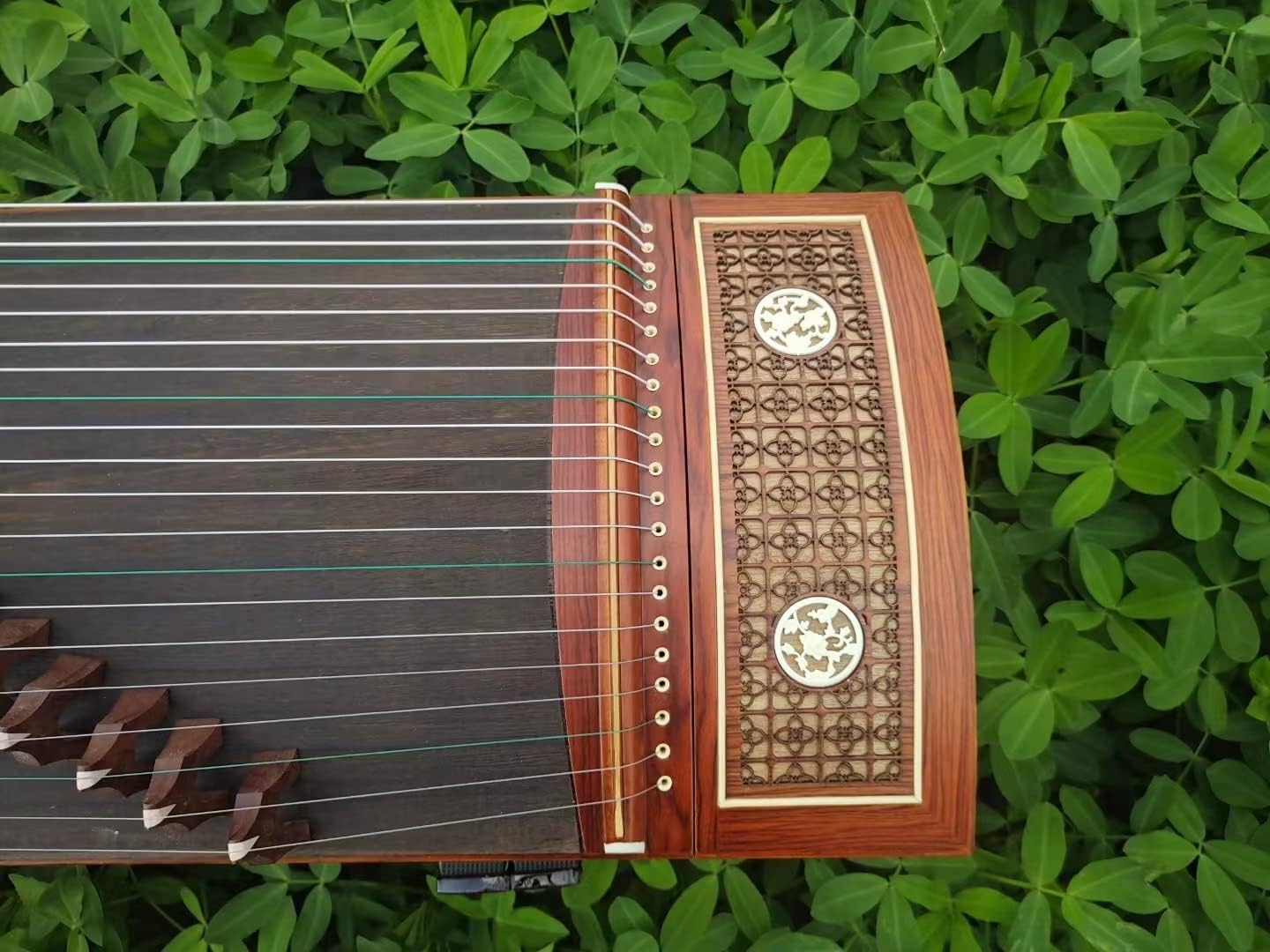 LANDTOM Professional Paulownia Guzheng（163cm）for Adults/beginner/Intermediate (Drizzling rain)