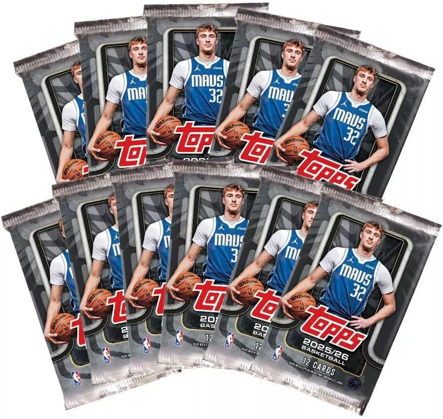 Topps 2025/26 Basketball NBA Flagship Value Blaster Box (Blackout Parallels)