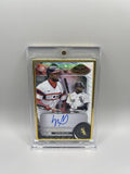 Luis Robert 2022 Topps Label Framed Auto W/Mag White Sox - Baseball Slabbed Autographed Cards