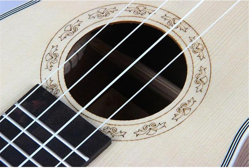 Adult Ukulele 24 Inch Concert Ukulele Nylon String Guitar Spruce Top With Zebra Back Ukulele