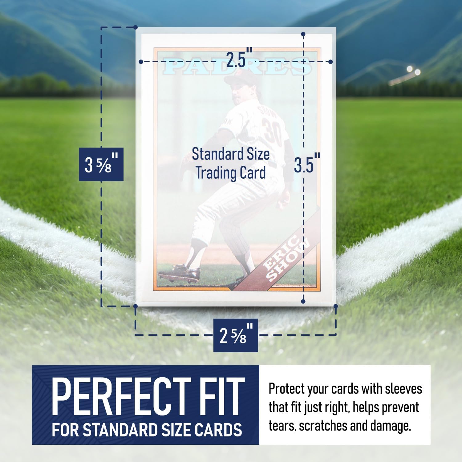 Premium Penny Sleeves for Trading Cards | Soft Trading Card Sleeves for Baseball Cards, Ultra Clear Plastic Pro Sports Card Sleeve, Football, MTG Collector Sleeve (Standard + Thick Options Available)
