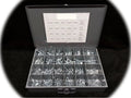 Metric Bolt NUT & Washer Assortment KIT 980 pcs Grade 8.8 COARSE Thread Hardware Fastener Kit Set RV9374S