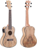 Children Ukulele 24' Ukelele Mini Acoustic Guitar with Cowry Shell Brims 4 Nylon Strings