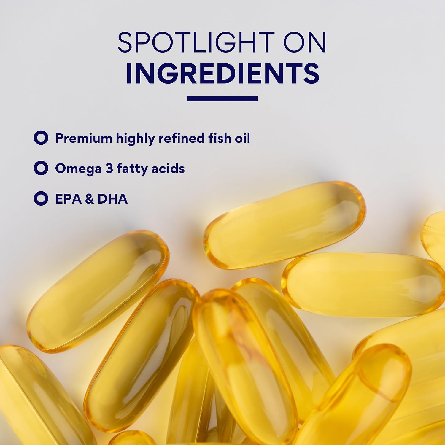 Research Verified Omega 3-1800mg Omega 3 Fish Oil - High 900mg EPA + 600mg DHA - No Aftertaste - 60 Softgel Capsules - 3 Bottles