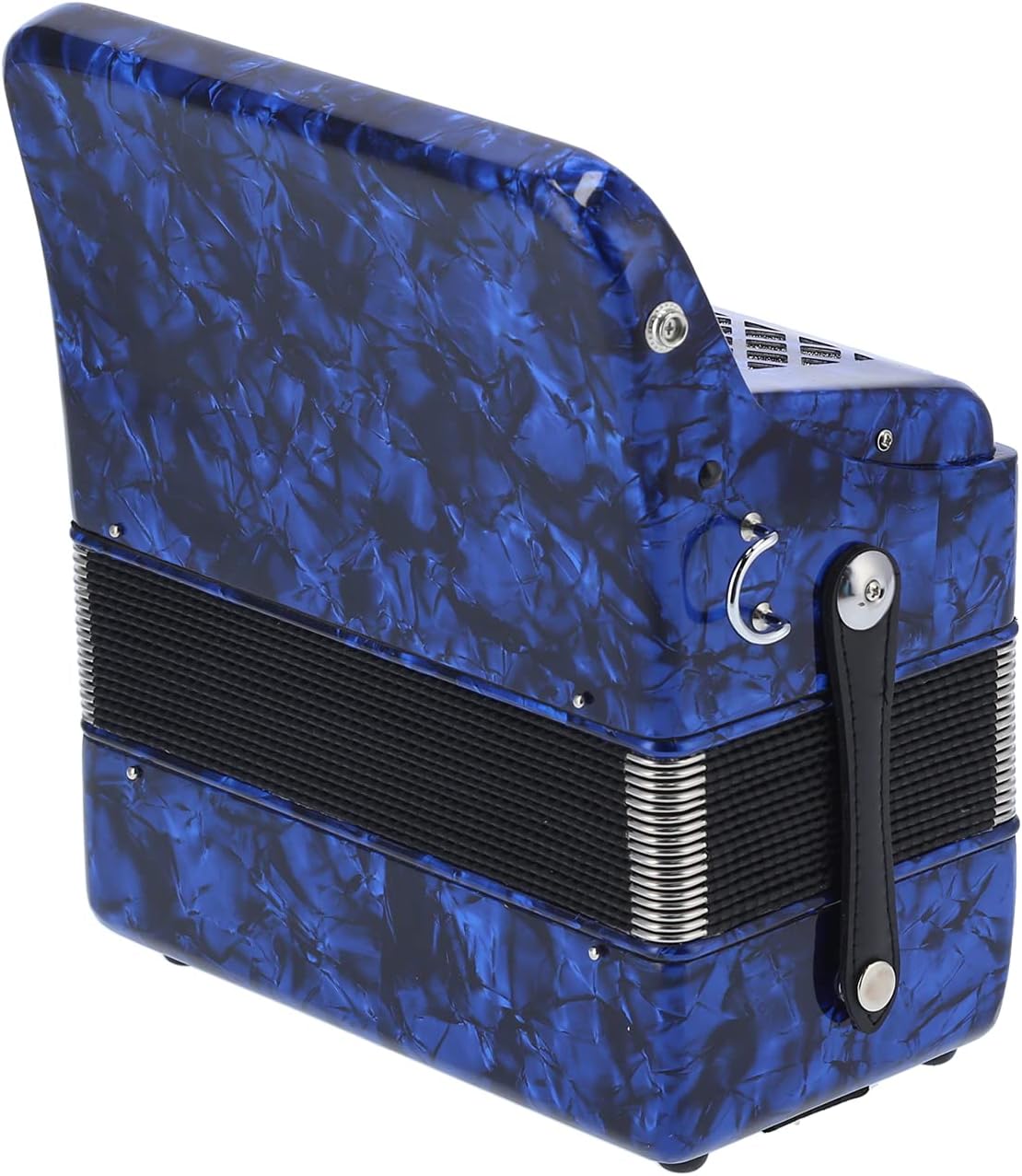 Accordion, 22 Key 8 Bass Button Accordion with Bag, Beginner Adult Professional Accordion, Rich Timbre With Shoulder Strap Comfortable ＆ Sensitive Button ()