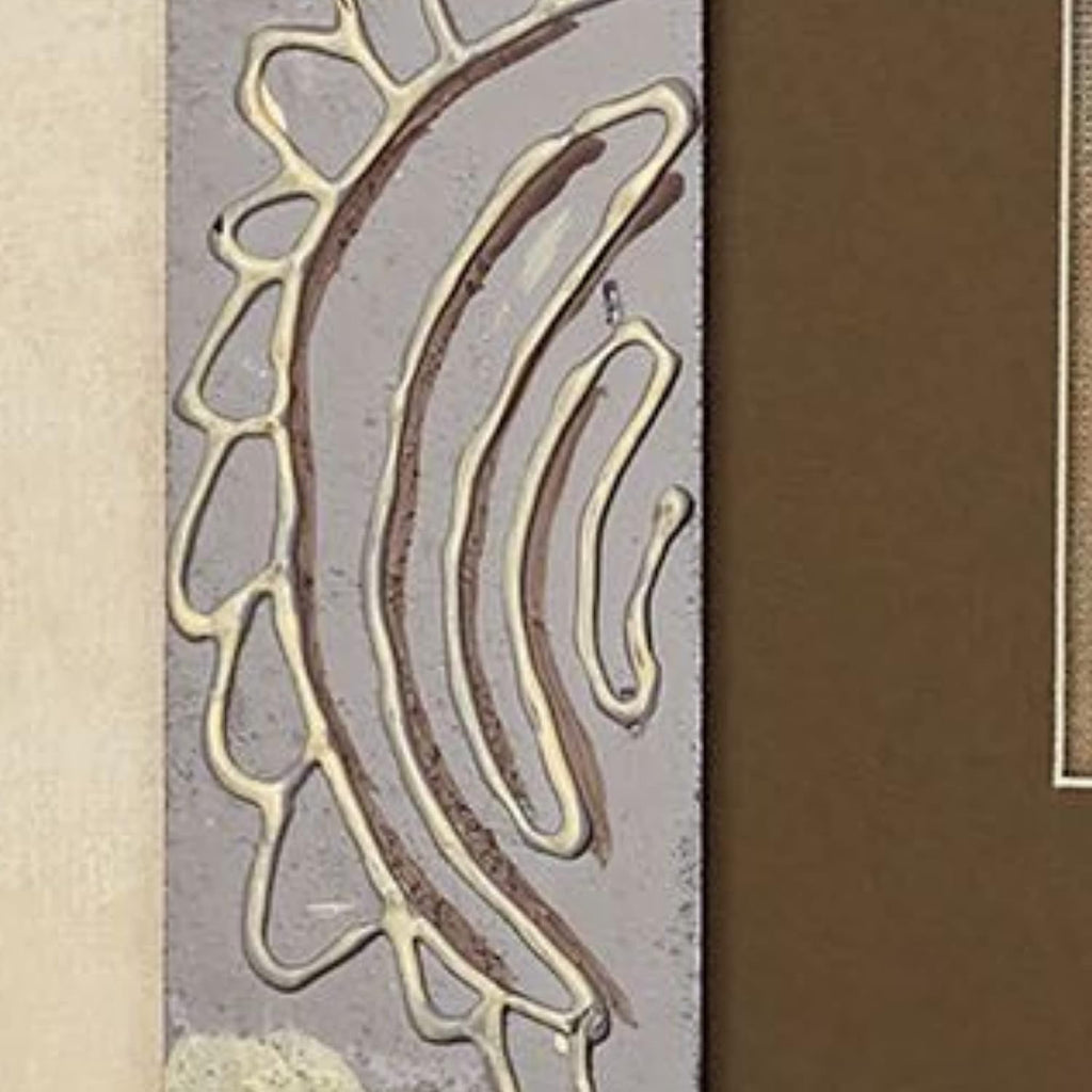 Touch of Class Southwest Vase and Kokopelli Shadow Box Wall Art Set of 2 - Wooden Framed Sculpture for Bedroom, Living Room, Office - Southwestern Style Decor with Glass - Geometric Designs