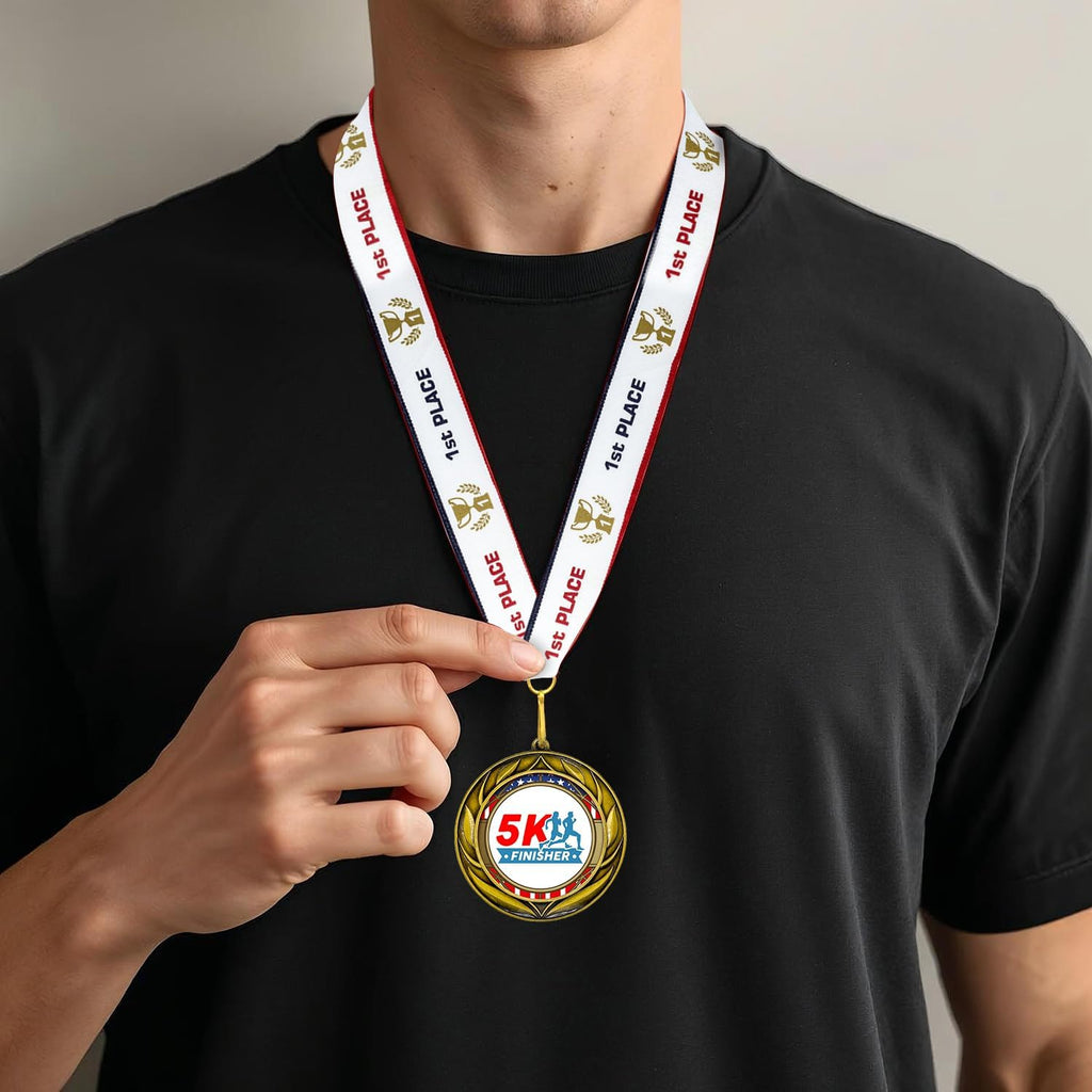 All Quality 5K Finisher Wreath Design Medal