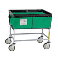 R&B Wire™ 463 Elevated Vinyl Truck, 3 Bushel Capacity, Forest Green, Made in USA