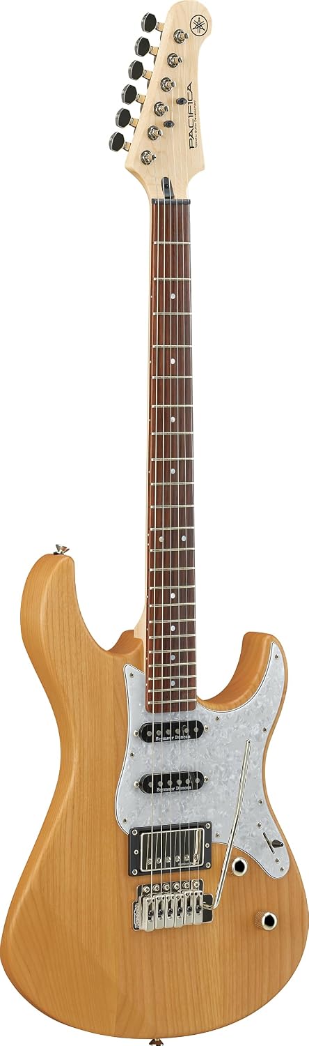 Yamaha Pacifica PAC612VIIX Electric Guitar; Yellow Natural Stain