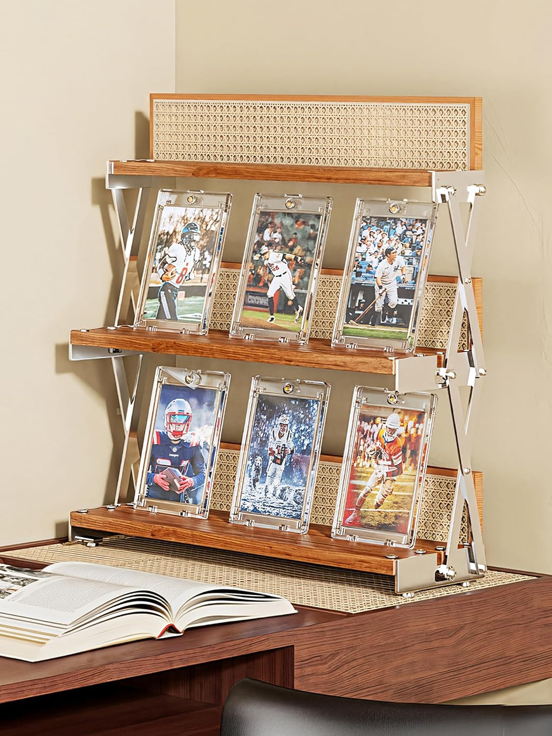 Magnetic Card Holder, Super Thin Premium 35pt One Card Holder Touch Card Protectors Hard Plastic Mag Case for Sports, Baseball, and Collectible Trading Cards (400)