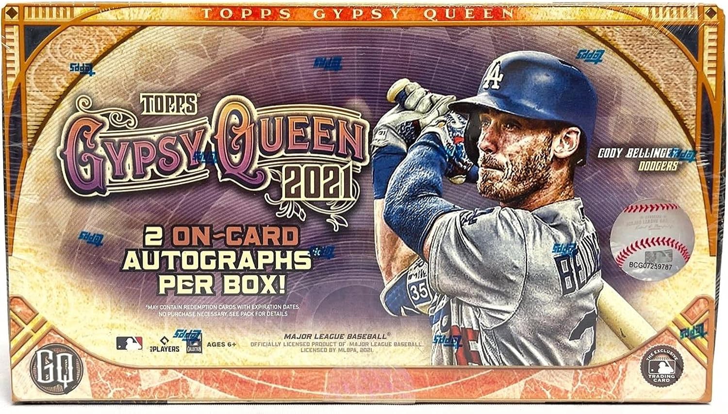2021 Topps Gypsy Queen Baseball Hobby Box: 2 Autos 24 Packs/8 Cards