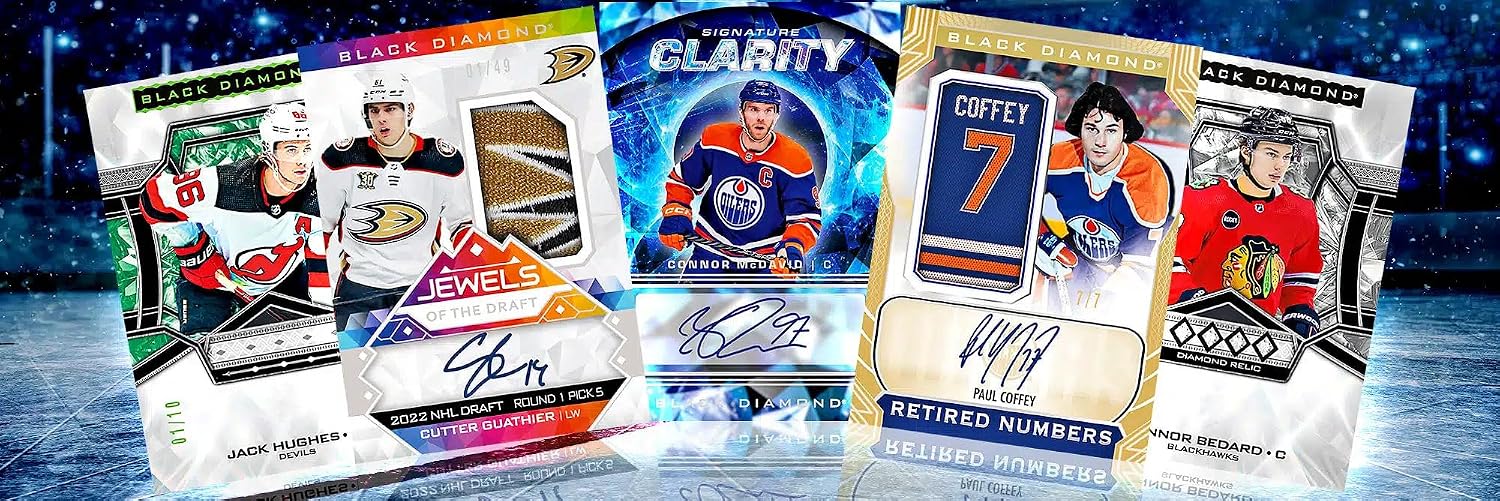 2024/25 Upper Deck Black Diamond Hockey box (6 cards/bx)