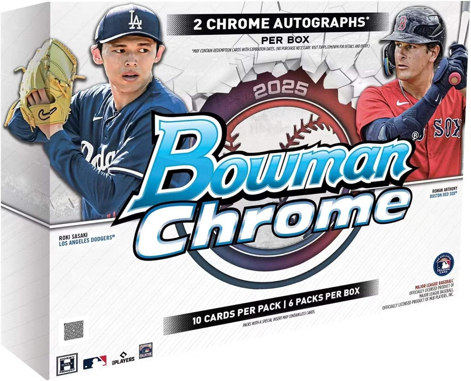 2025 Bowman Chrome Baseball Hobby Box