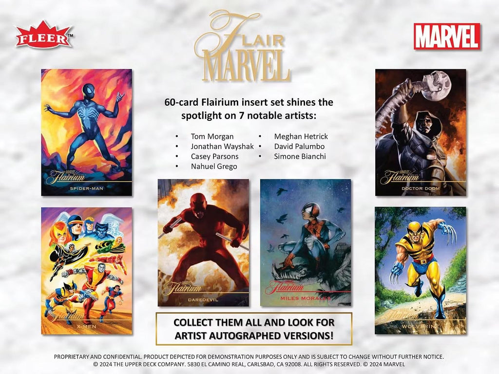 2024 Upper Deck Flair Marvel box (12 pks/bx)