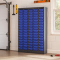 75-Drawer Small Parts Organizer, Nut and Bolt Organizer, Bolt Bin with ABS Drawers, Metal Storage Cabinet for Garage, Workshop, Home & Office, Tool Cabinet with Drawer