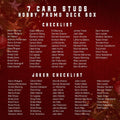 2024 Wild Card ~ 7 Card Studs Football Promo Deck Edition ~ Quarterback Edition ~ Hobby Trading Card Box