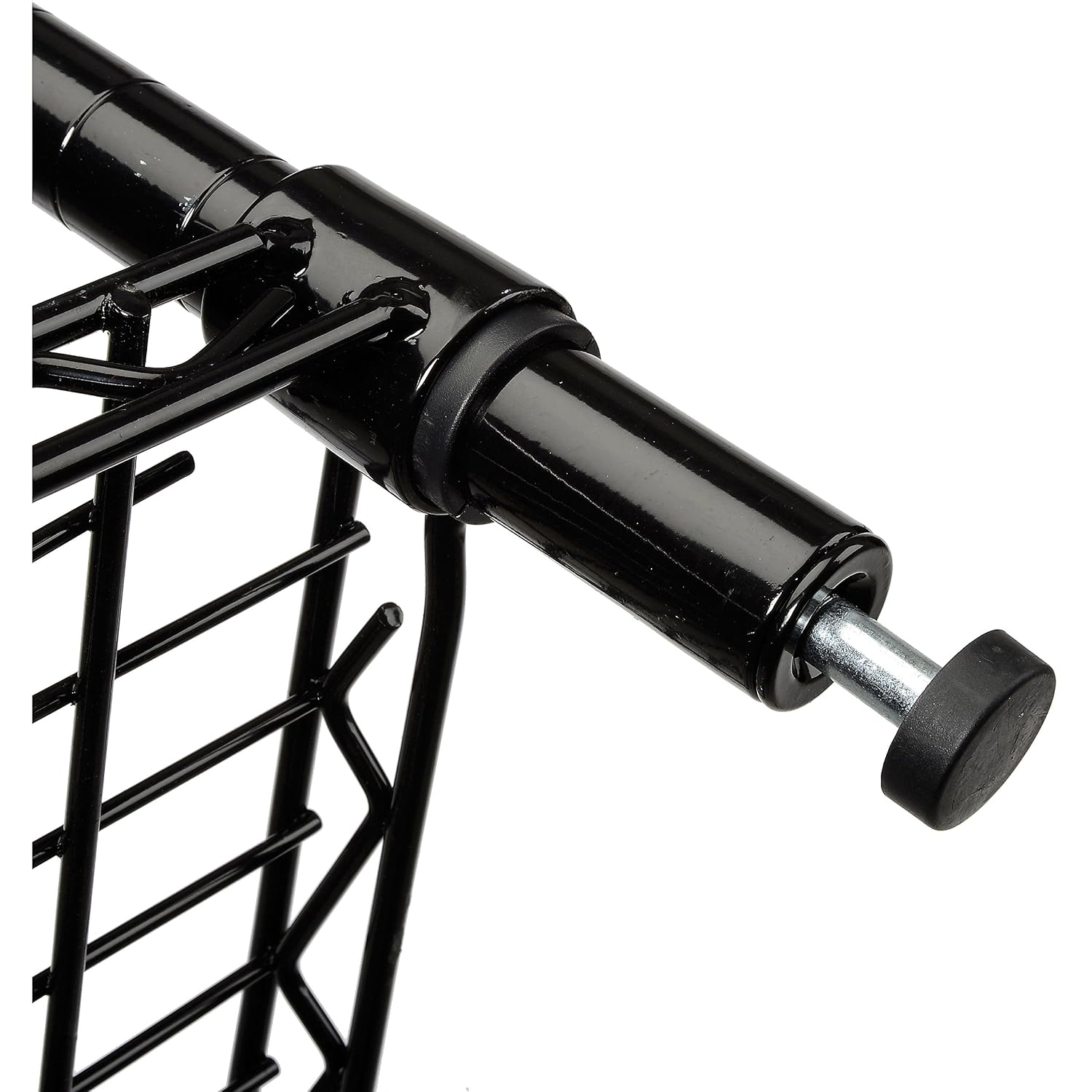 Nexel Economy Adjustable Wire Shelving Unit, 4 Tier, NSF Listed Commercial Storage Rack, 24' x 48' x 74', Black Epoxy