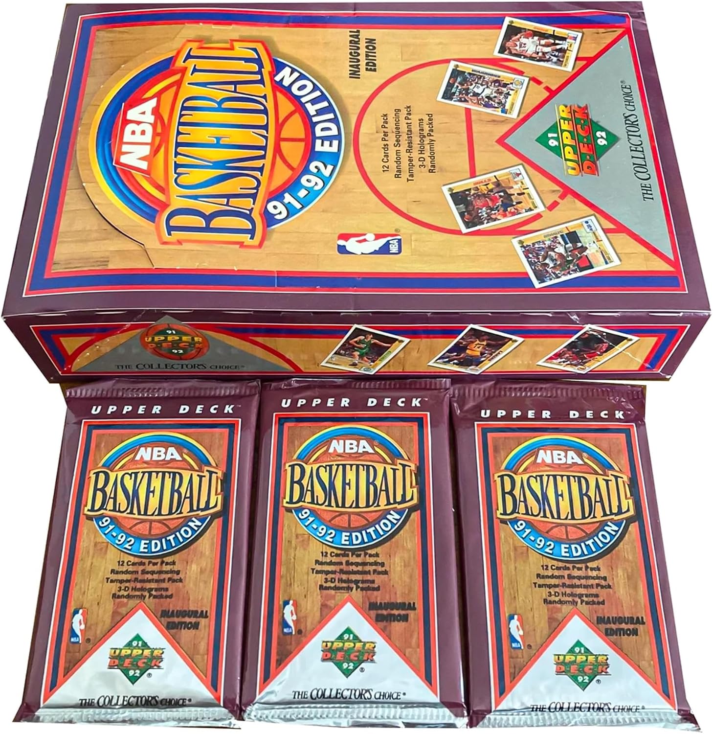 1991-92 Upper Deck Basketball Factory Sealed 500 Card Set Premier Edition!