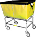 Elevated Laundry Cart 4 Bushel Capacity with Vinyl Liner