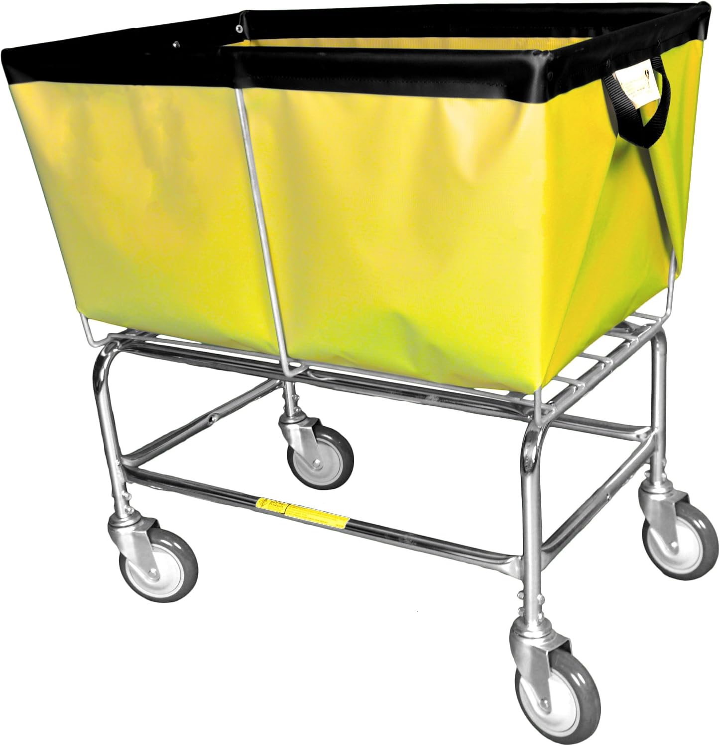 Elevated Laundry Cart 4 Bushel Capacity with Vinyl Liner
