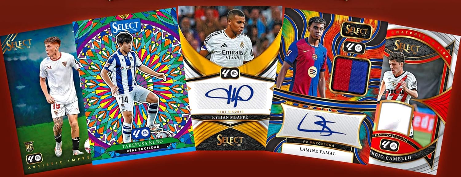 2024/25 Panini Select La Liga Soccer HOBBY box (12 pks/bx)