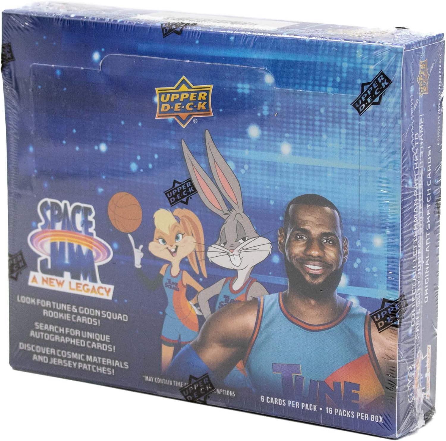 Upper Deck 2021 Space Jam A New Legacy Hobby Box - Trading Cards - Box - 96 Cards