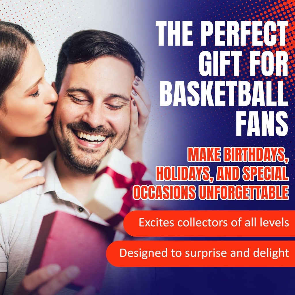 Ultimate Basketball Card Collection | PSA Graded 8+ Star, 5 Hits: Auto, Relic, Numbered, 3 Greats, 300 Assorted Basketball Cards, 20 HOF, 3 Vintage Packs | For Sports Card Collectors