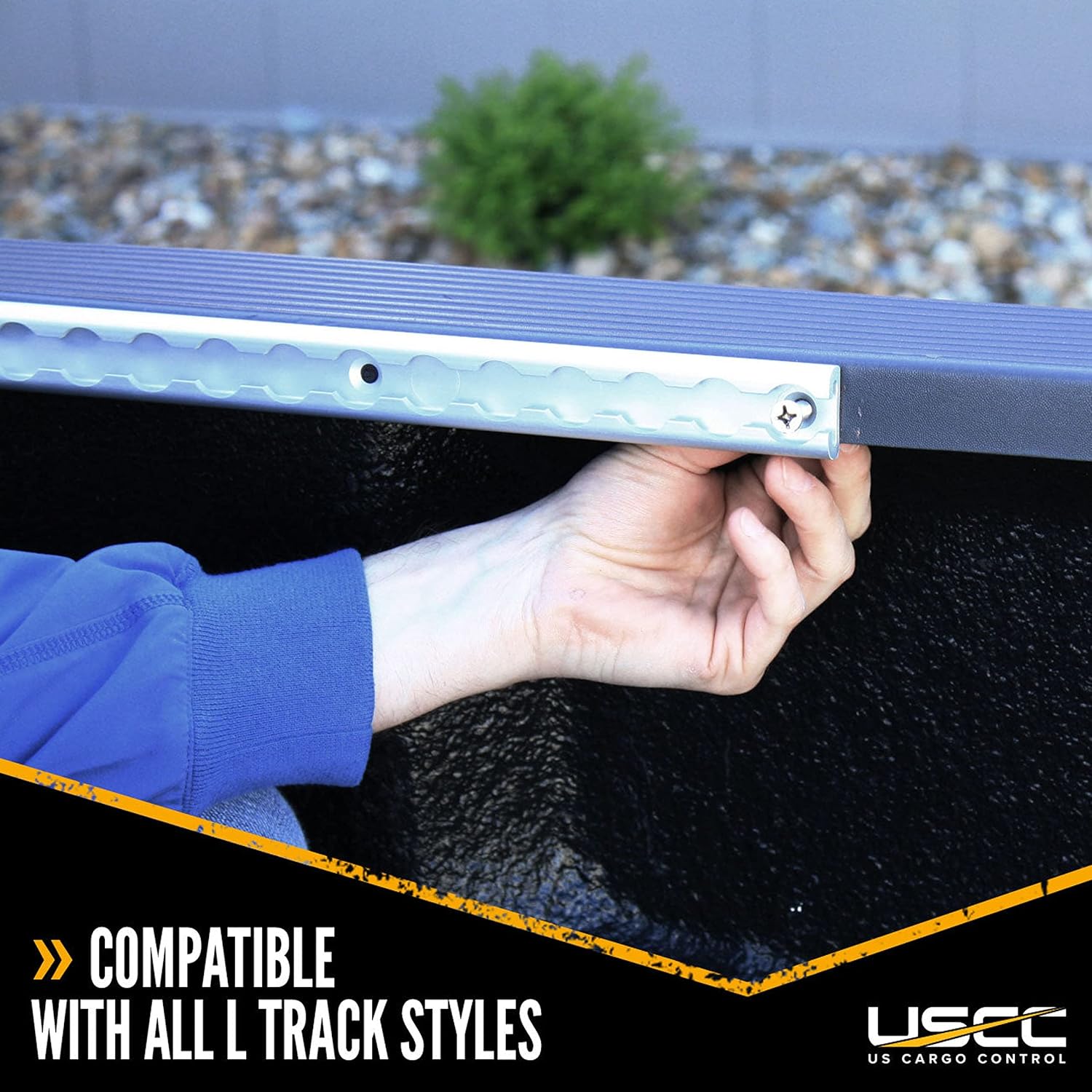 US Cargo Control Airline L Track Fastener Pack, 1,500 Sets of L Track Bolts, Nuts, and Washers, Quickly Install and Secure L-Track Tie Down Rails to Your Pickup Truck, Van, Or Trailer