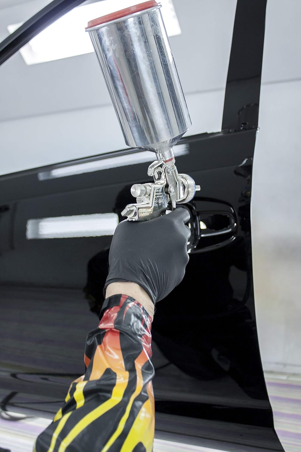 Ansell MICROFLEX MidKnight MK-296 Exam Standard Gloves - Size L, Black (Case of 1000)