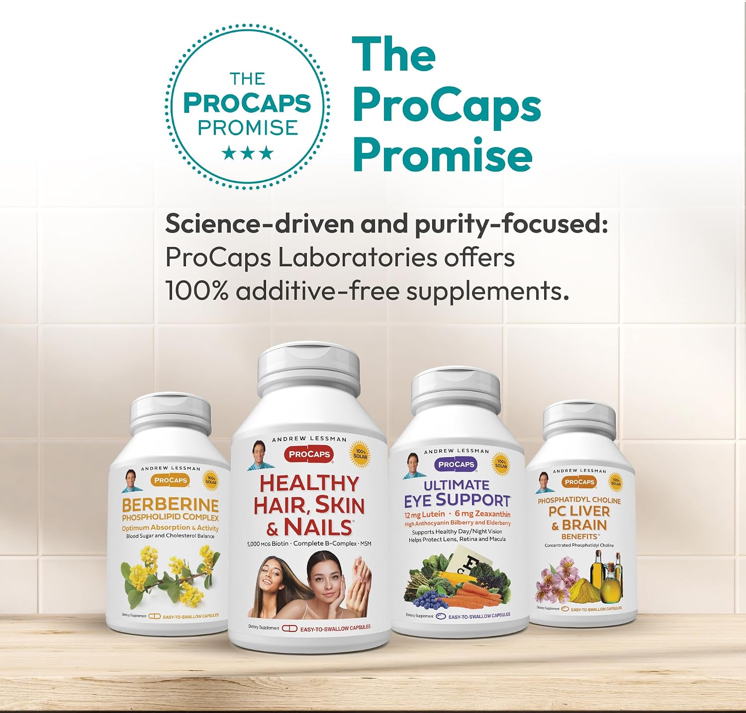 ANDREW LESSMAN Marine Collagen Peptides 240 Servings - Supports Radiant Smooth Soft Skin, Comfortable Joints. Pure. Super Soluble No Fishy Flavor No Additives Non-GMO