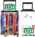 Race Medal Holder Wall Hanger,Marathon Medal Display and Runner Medal Hanger Display,Bib Running Medal Display, Running Medal Hanger Display,Medal Holder for Wall,Gifts For Runners Athlete Luxurious