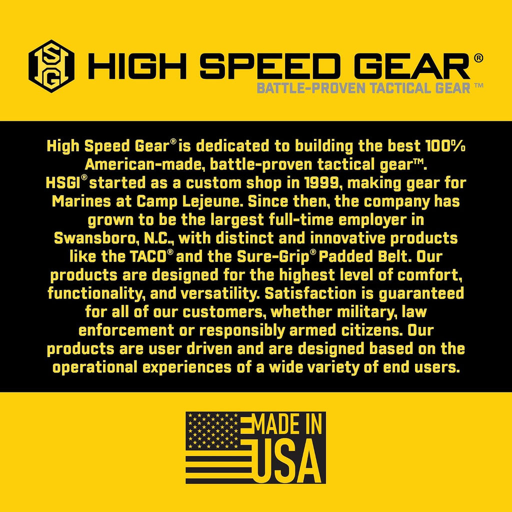 High Speed Gear - Reflex IFAK System, Police Gear & Military Gear, Medical MOLLE Pouch for Professionals