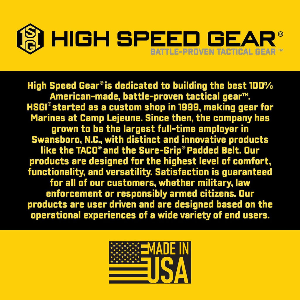 High Speed Gear - Reflex IFAK System, Police Gear & Military Gear, Medical MOLLE Pouch for Professionals