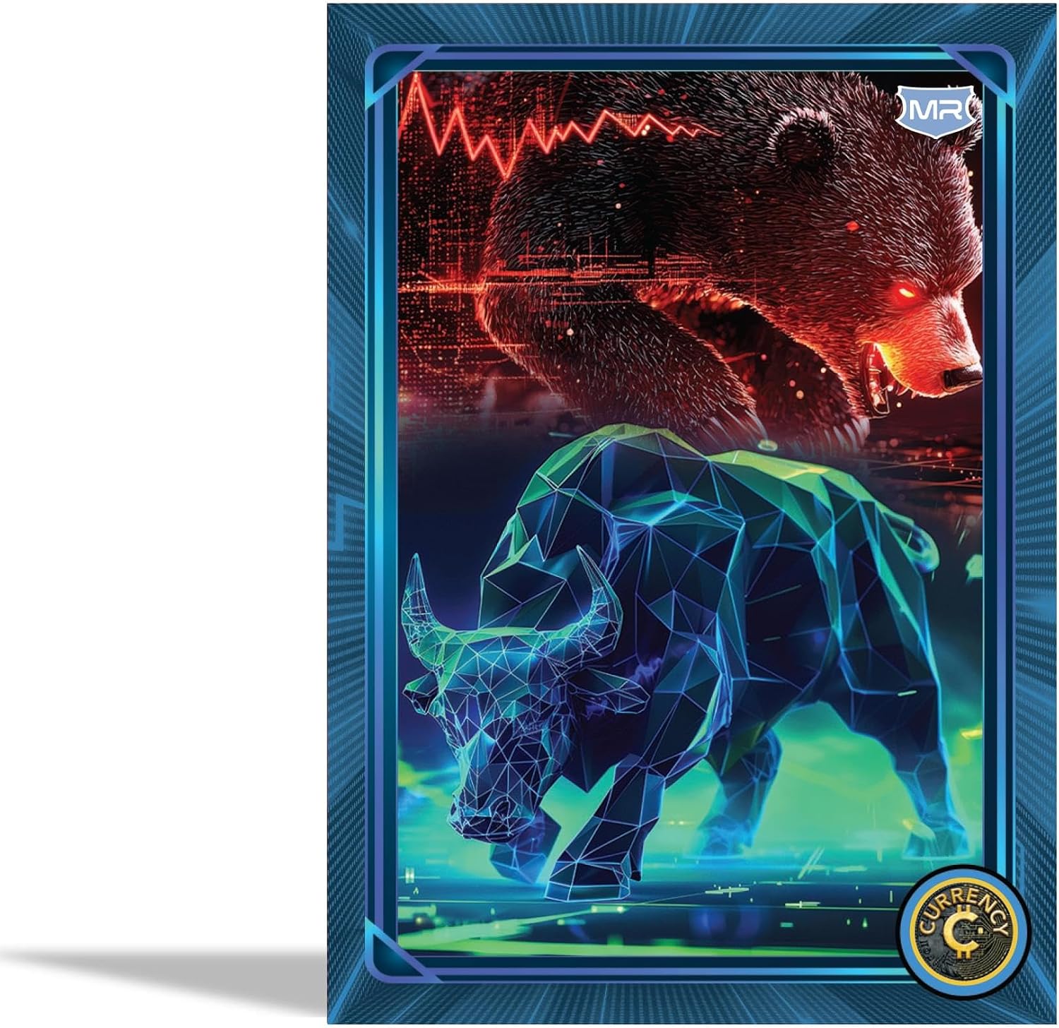 Toynk Currency Series 5 Trading Cards Mega Box | 8 Packs