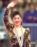 Kristi Yamaguchi Olympic Medal USA Olympics Signed 8x10 Photo PSA DNA #1 - Autographed Olympic Photos
