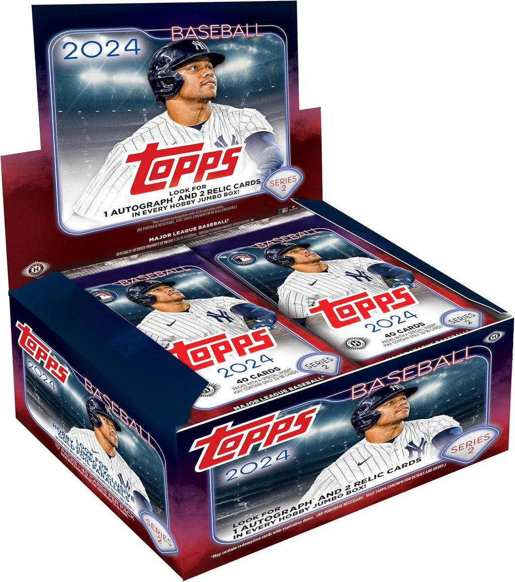 Topps 2024 Series 2 Baseball Jumbo Box HTA