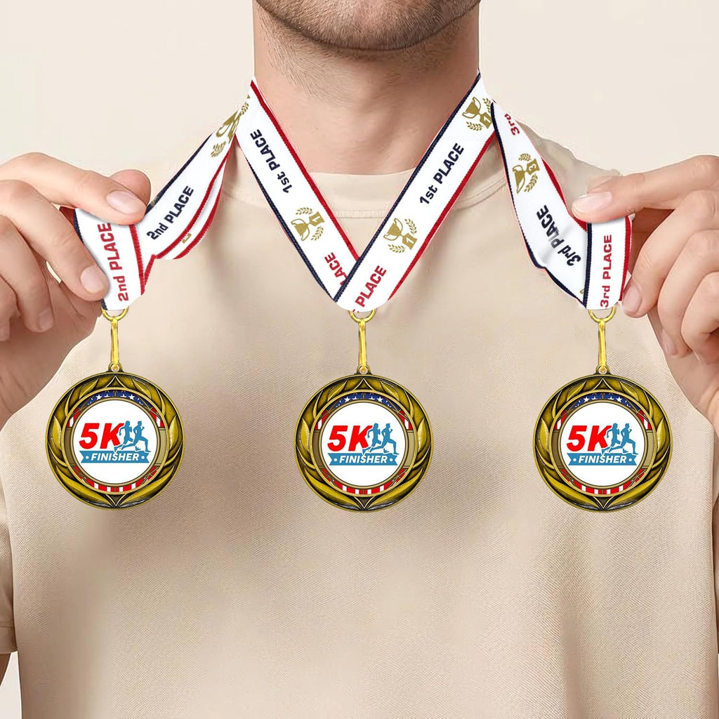 All Quality 5K Finisher Wreath Design Medal